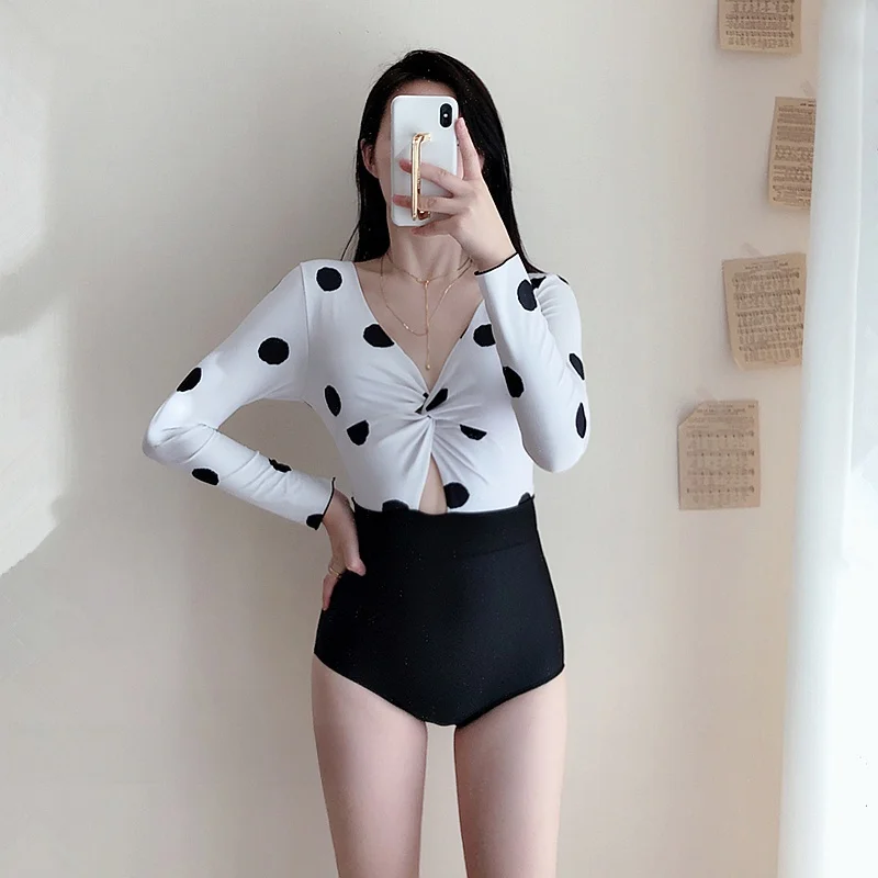 

Купальник для девочек с длинными рукавами, для дайвинга, корректирующий фигуру, с термоэффектом, подходит для отдыха и плавания