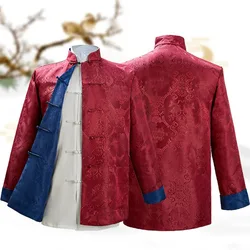 Thin Hanfu Men Clothes Traditional Chinese Garments Fashion Clothing Tops Coat Ethnic Style Vintage Kung Fu Jacket Men Harajuku