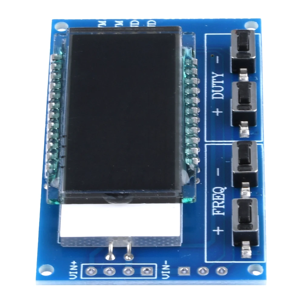 1Hz - 150Khz Signal Generator Module Adjustable 1-Channel PWM Pulse Frequency Duty Cycle Adjustable Signal Generator LCD Display