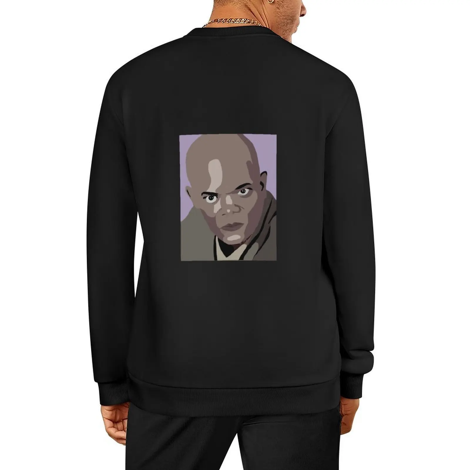 

Mace Windu Pullover mens clothing men's sweat-shirt set anime clothes autumn clothes oversize sweatshirts