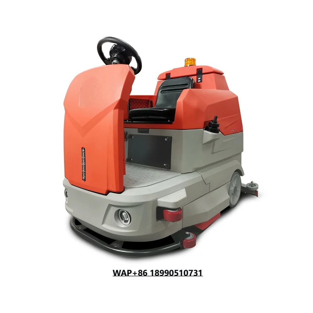 Новая электрическая двойная щетка-скруббер высокого давления, промышленное оборудование для чистки пола, промышленная стиральная машина