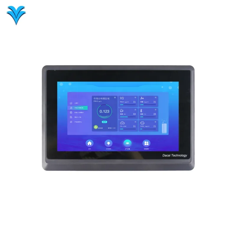 DACAI 10  inch display with 1024 X 600 Resolution Capacitive touch Option TFT  Module Supports