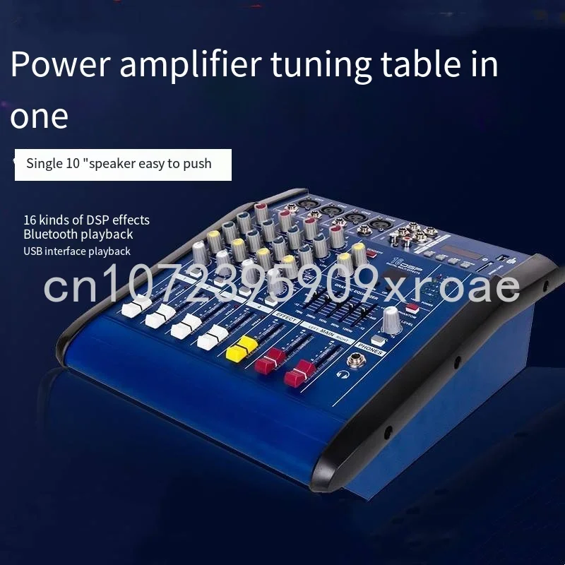 Power Amplifier Professional    Bluetooth Karaoke Mixer Audio Professional Mixing Desk Console 4/6/8/10/12channel