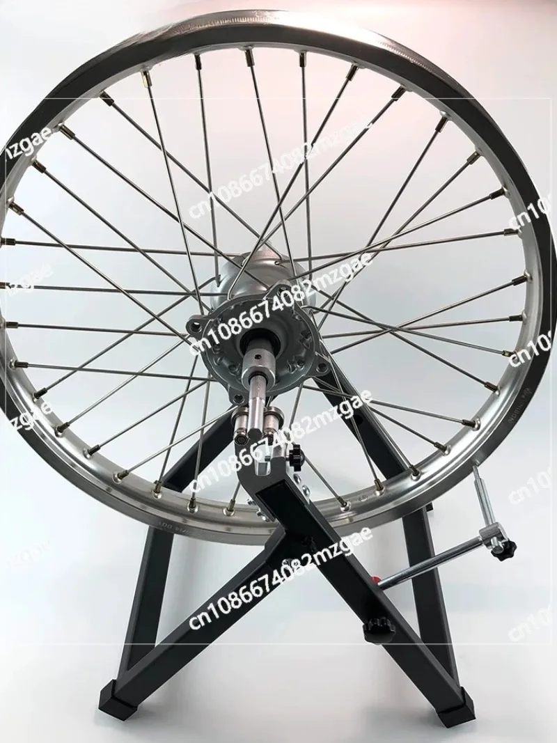 Motorcycle Wheel Rim Balance Adjustment Stand Wheel Hub Bracket Parking Stand Adjustable U-shaped Balancer For