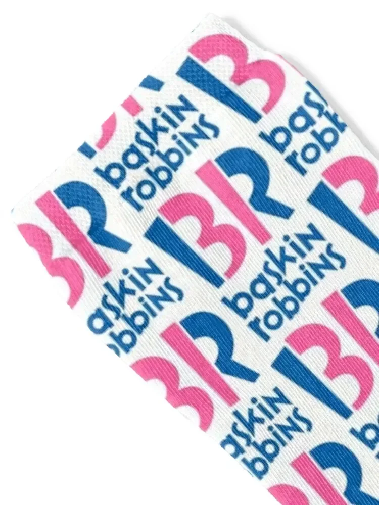 LOGO BASKIN - ROBBINS Socks valentine gift ideas Soccer Argentina Stockings Socks Man Women's