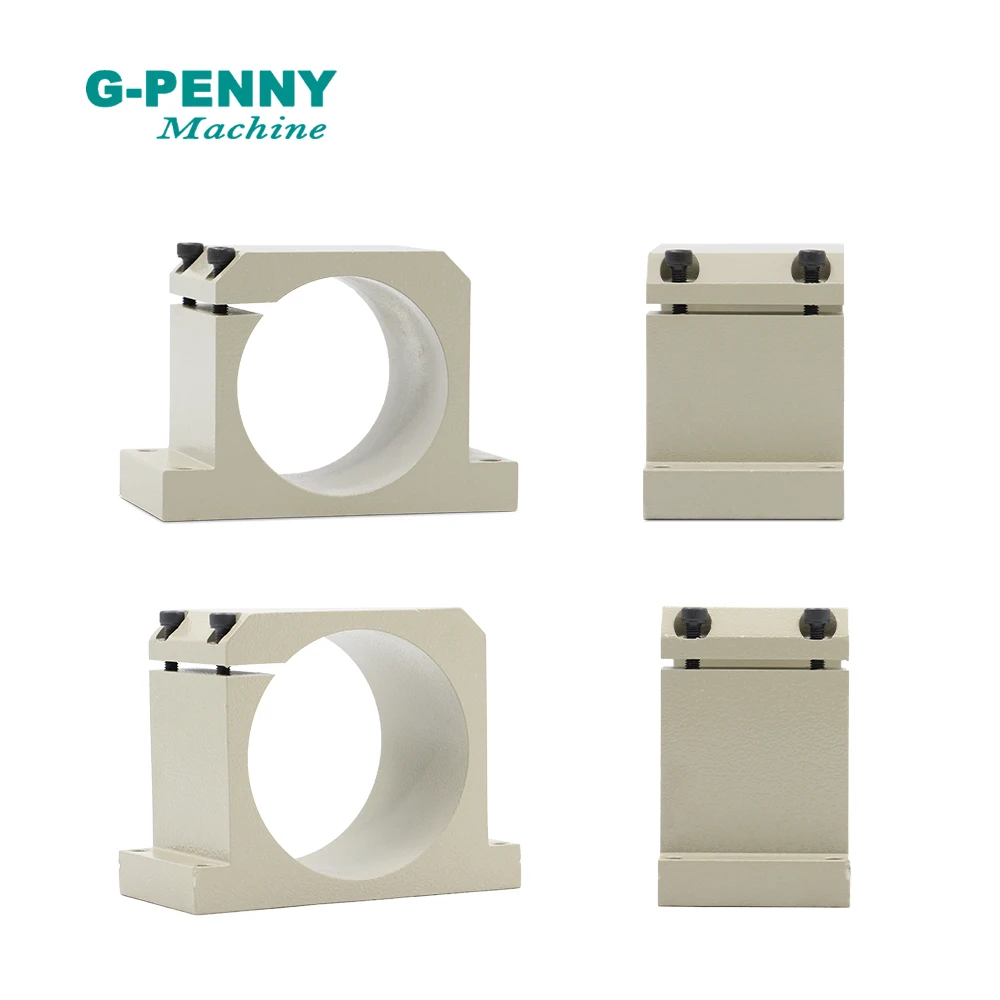 CNC Spindle Motor Clamping Bracket holder 65mm Diameter spindle Aluminium mounting Bracket 65mm Fixture!