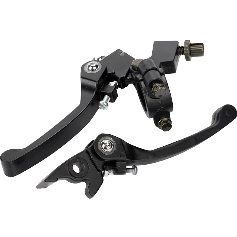 

Aluminum Handlebar Brakes Clutch Brake Lever Bike Motorcycle Clutch Brake Lever Perch KLX CRF XR50-250 Folding Black Folding