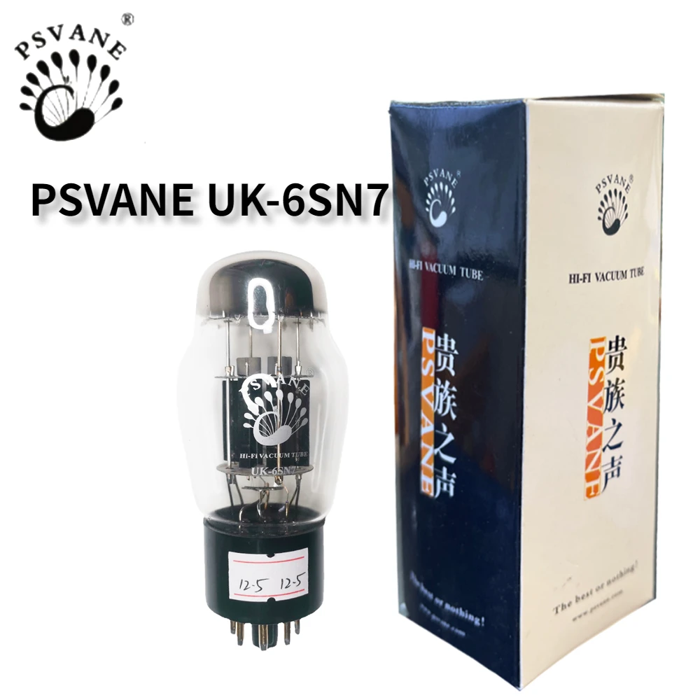 PSVANE UK-6SN7 Vacuum Tube Upgrade  6SN7 6N8P 6H8C CV181 Electronic Precision Matching Amplifier High Fidelity Matched Quad