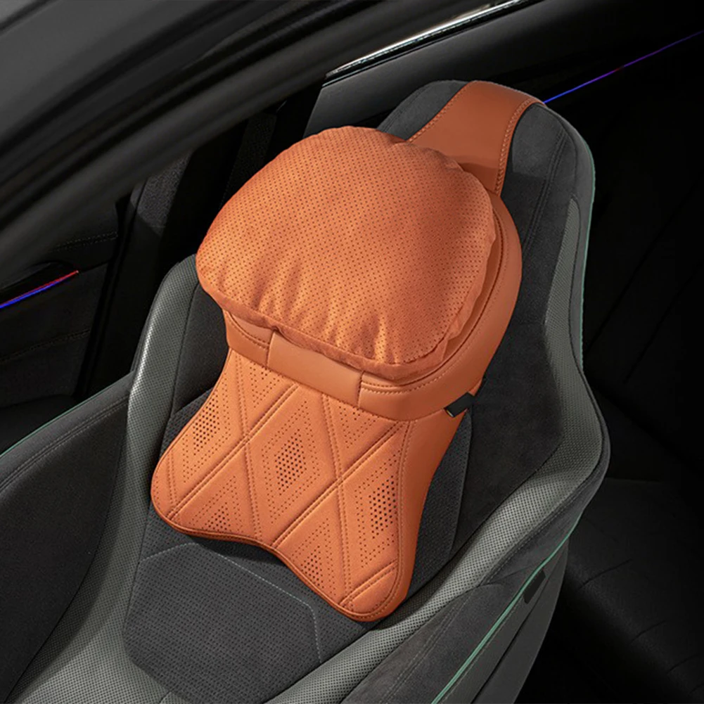 Auto-Nackenkissen zur Linderung von Fahrermüdigkeit, Memory-Schaum-Auto-Nackenkissen, abnehmbarer und waschbarer Bezug für einfache Reinigung – Detail 4