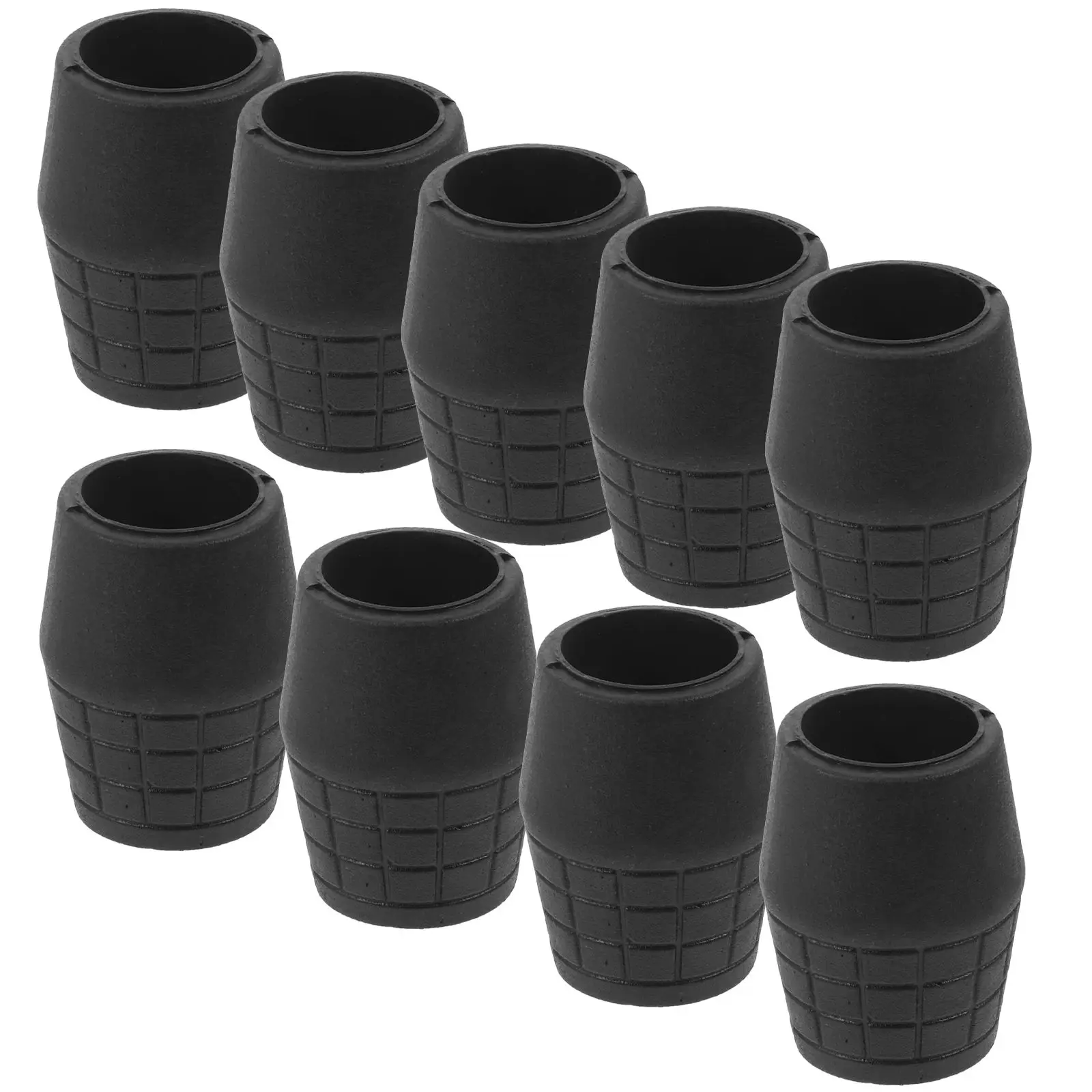 

9pcs Guitar Stand Leg Pad Rubber Feet for Storage Display Acoustic Instrument Accessories Black Durable AntiSlip