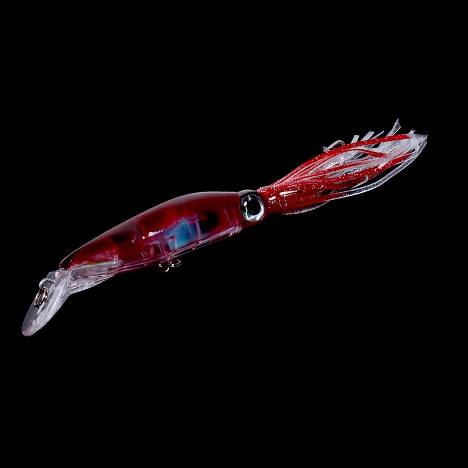 Luminous Swimbait Fishing Lures with Sharp Hook Fishing Tackles Fishing Bait for Underwater Reservoir Fishing