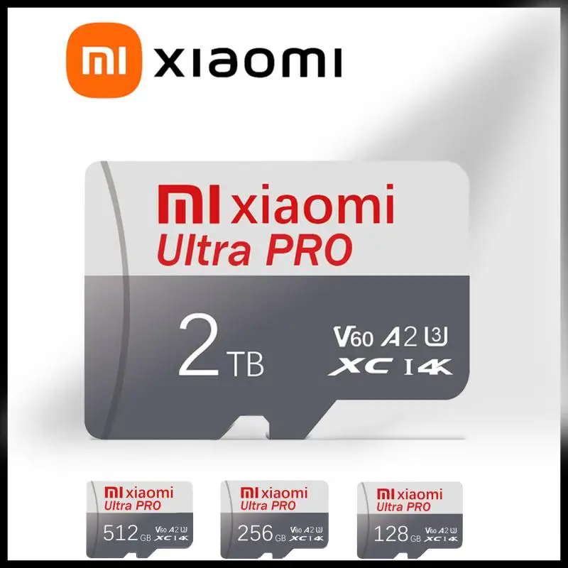 XIAOMI 2TB Micro TF SD Card 512GB Memory Card 1TB High Speed Class10 U3 Mini SD Card 128GB For Juegos Nintendo Switch Steam Deck