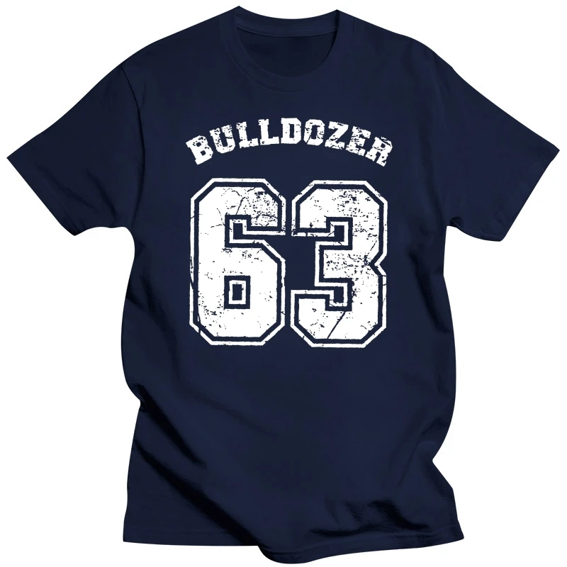 Bulldozer 63 Mucke Fun Kul Pt-Shirt for Men  New Short Sleeve Cotton Casual Men Fashion Slim Fit Cu  Summer MenS  Shirt