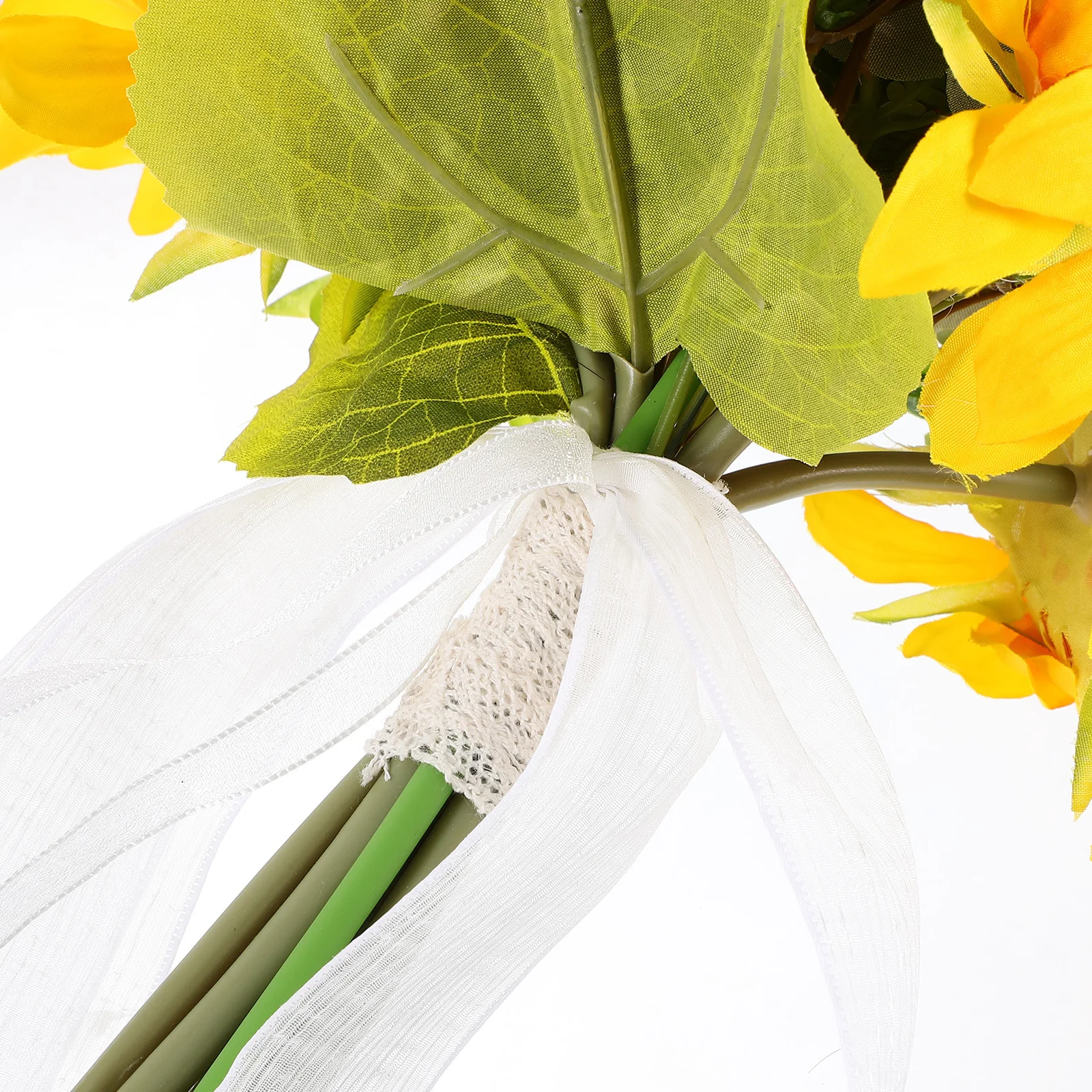 

Sunflower Artificial Fake Flower Bouquet Vivid Simulation Ornament Wedding Kitchen Home Office Desk Decoration Floral Bouquet