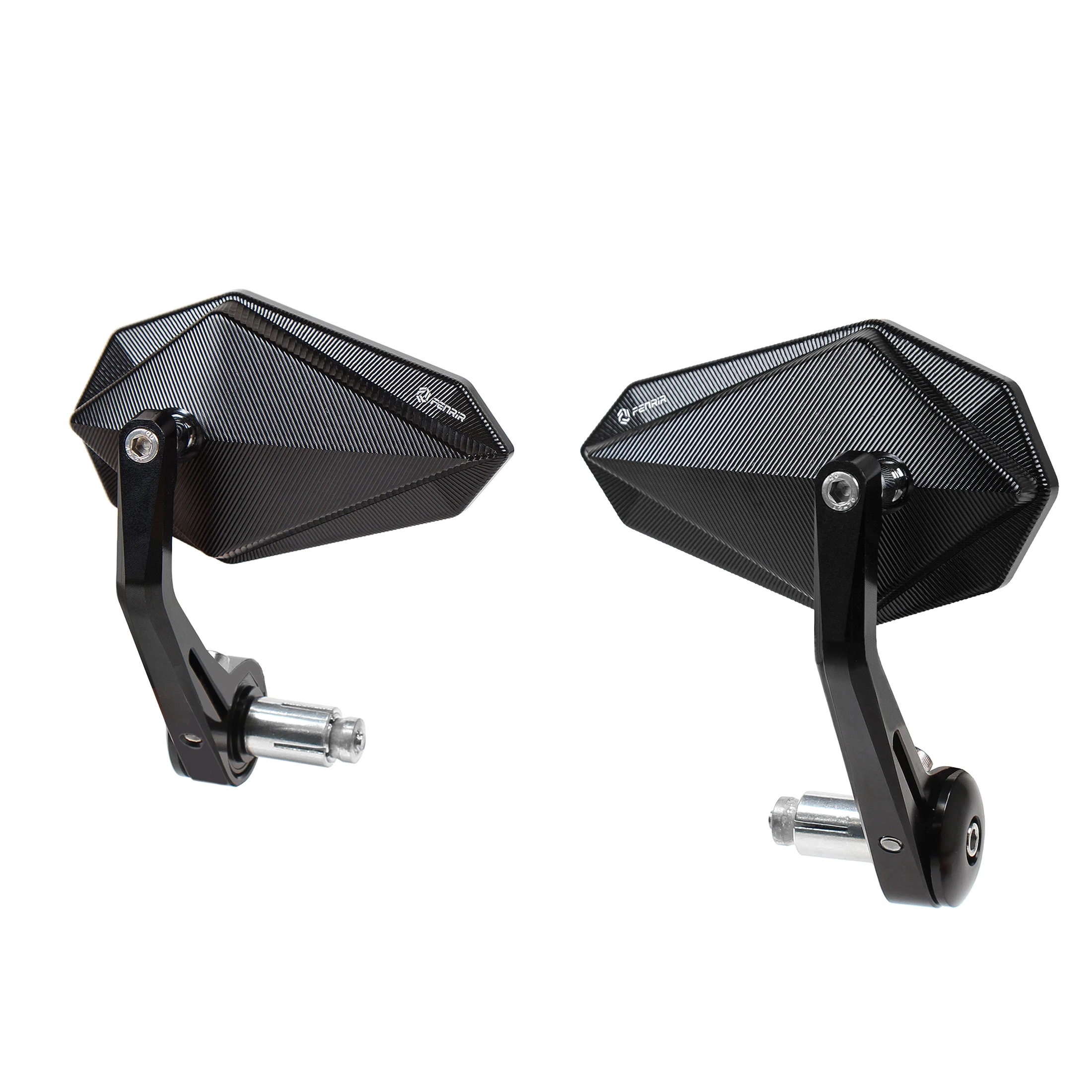 EMARK Motorcycle Bar End Mirror for Triumph before-2016 Bonneville Scrambler Speed Triple Speedmaster Street Triple675 Thruxton
