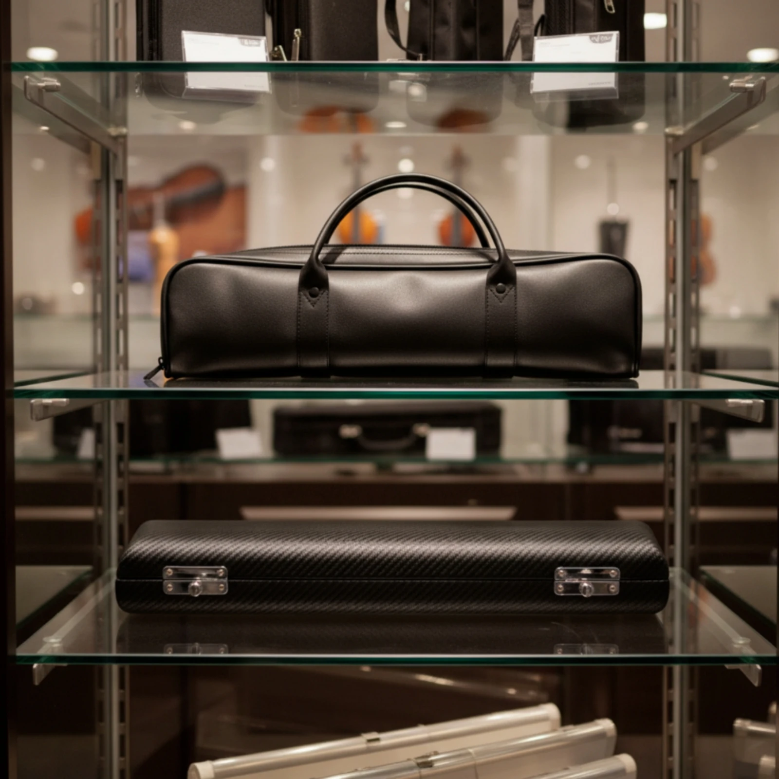 Musical Instrument Bag - Fluitkoffer met draagtas Compacte fluitkoffer Opbergtas