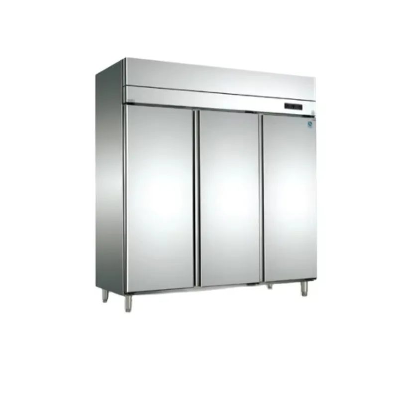 Airo 6 Door Stainless Steel  Commercial Kitchen Freezer Stainless Steel Vertical Freezer