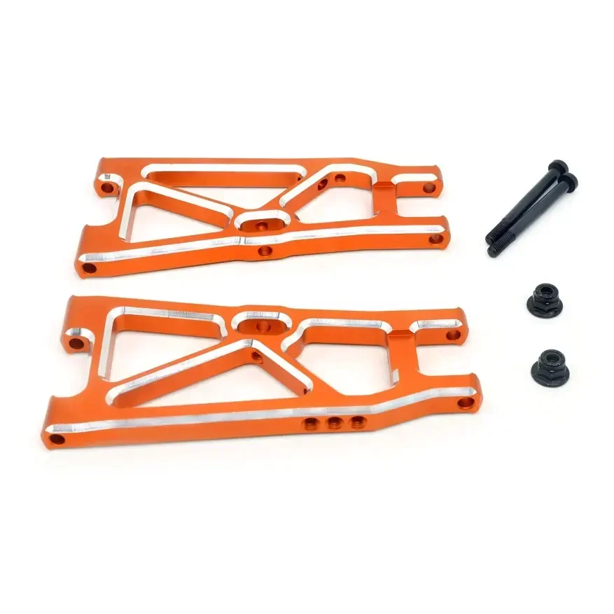 4Pcs Metal Front And Rear Suspension Arm 7597 7598 For ZD Racing DBX-10 DBX10 10421-S 9102 1/10 RC Car Upgrade Parts