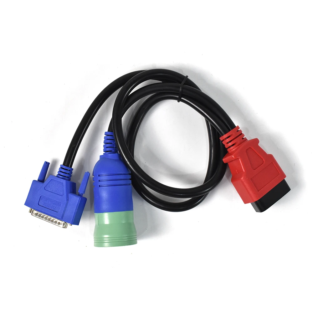 FOR 9Pin to OBDII Cable for DPA5 Portocol Adapter 5 OBD II Diagnostic Cable