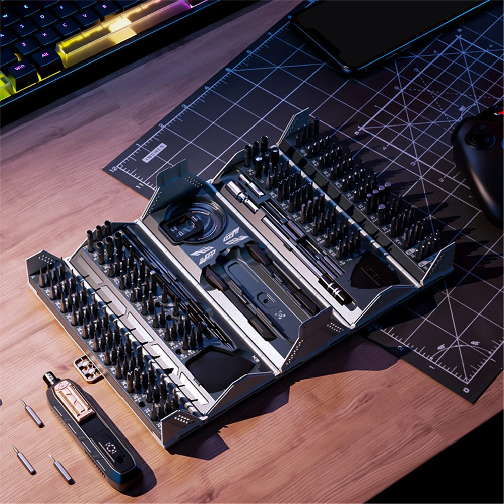 180-in-1 Magnetic Precision Screwdriver Set,For Easy Maintenance And Repair Of Devices - Electric Screwdriver Tool,Men's Gift