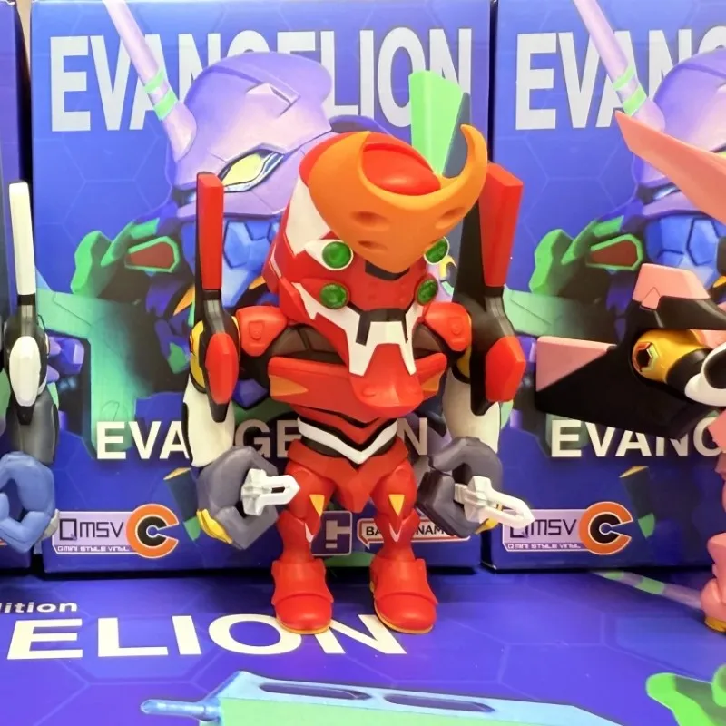 

Bandai Evangelion Gundam Model Male Blind Box QMSV-C New Century Gospel Warrior Trendy Toy Gift Ornament