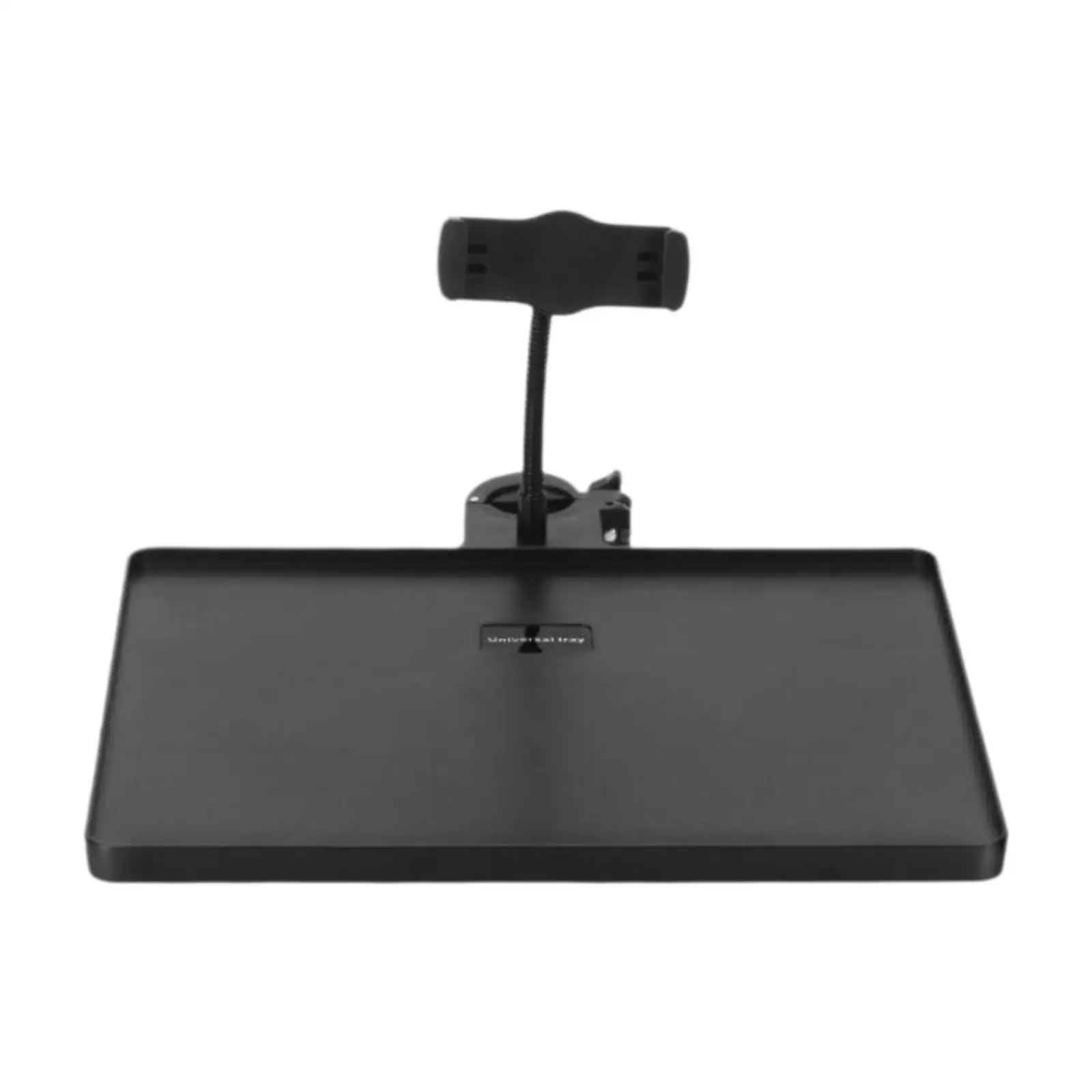 Mic Stand Clamp on Rack Tray Holder Stable for Live Broadcast Stage Studio