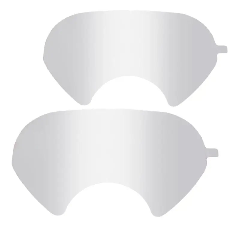 Happy New- 10 Pack Peel Off Lens Cover Protective Cover For 6800 Mask Protective Cover Full Facepiece Respirator