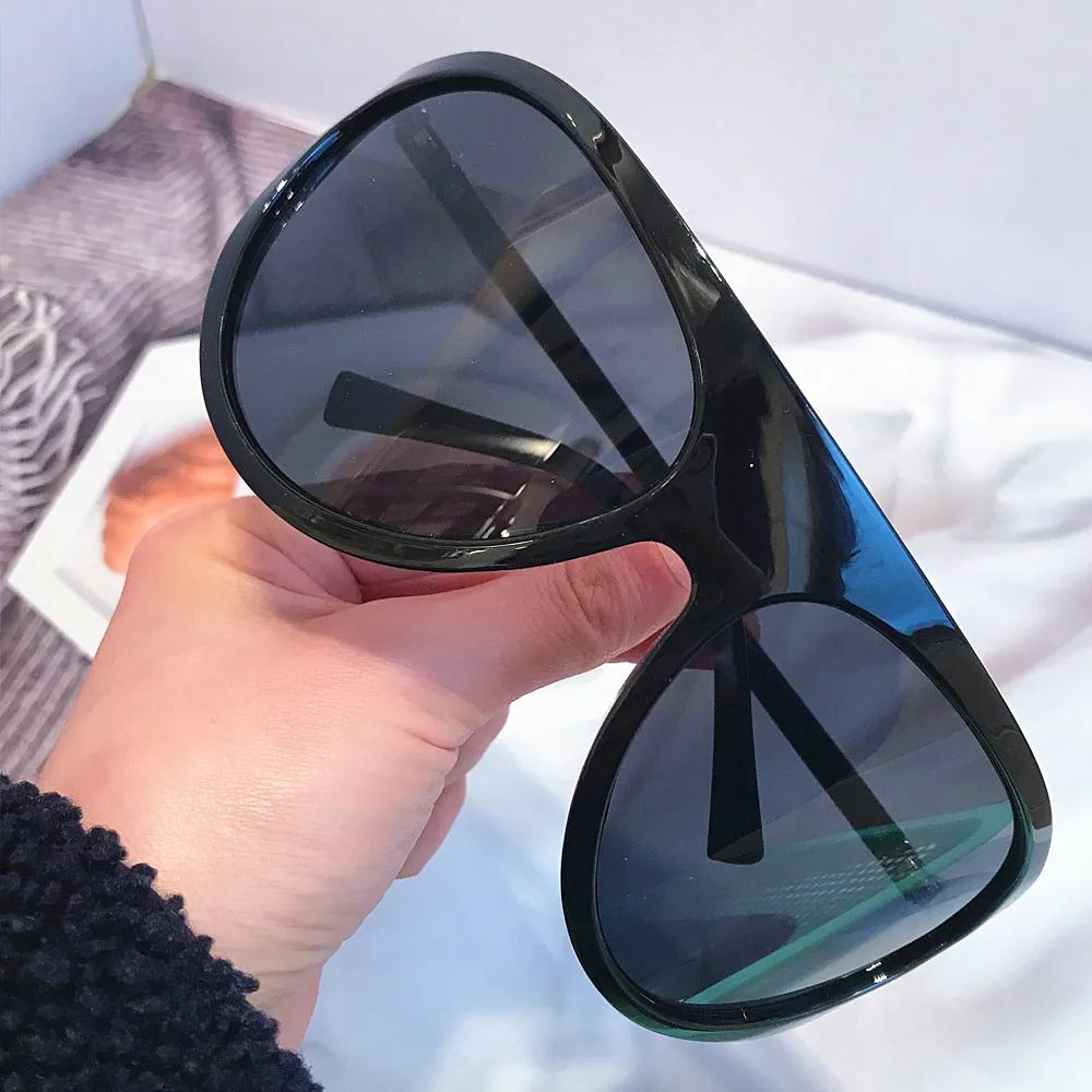 Brand NEW SEXY OVERSIZED SUNGLASSES New fashion brand oversize irregular sunglasses for women  main image 4