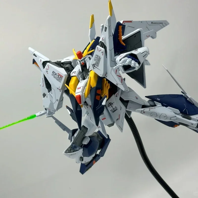 JUJIANG HG RX-105 XI 1/144 مقياس التجمع أطقم منمذجة عمل الشكل لعبة روبوت للهواة والأطفال البلاستيك نموذج جمع هدية