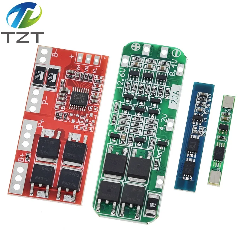 1/2/5PCS 1S 2S 3S 4S 3A 20A 30A Li-ion Lithium Battery 18650 Charger PCB BMS Protection Board For Drill Motor Lipo Cell Module