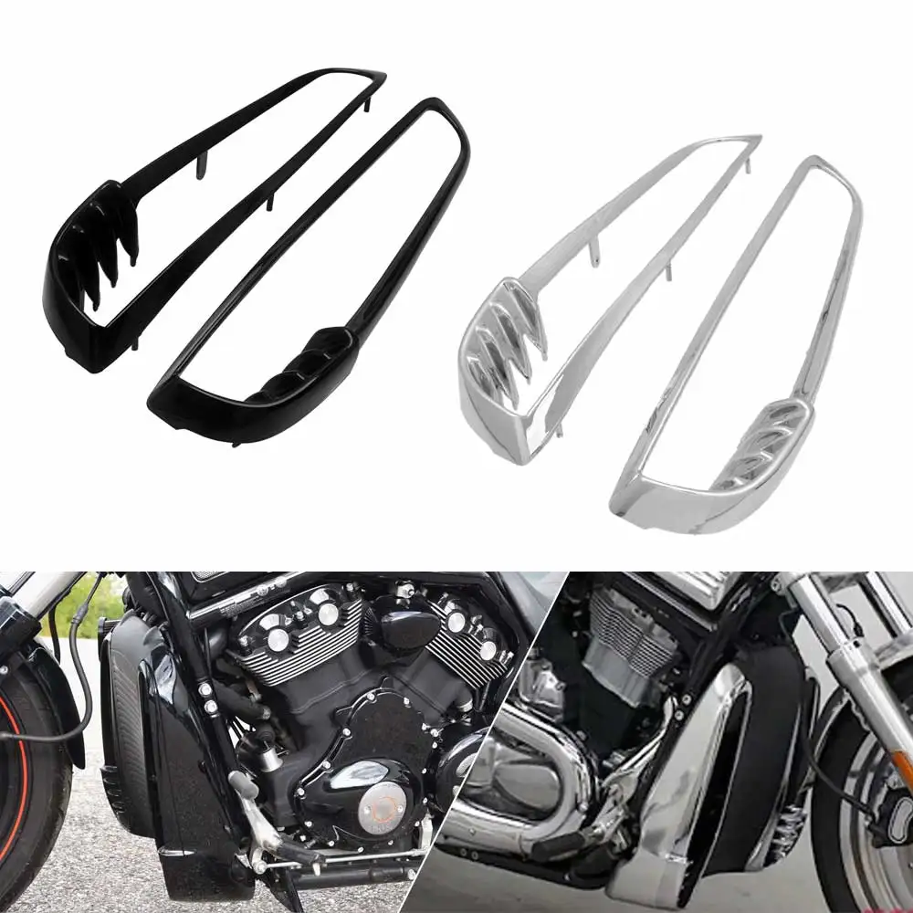 Motorcycle Radiator Trim Bezels For Harley-Davidson V-Rod VRSC 2002-2010 Front Protective Frame