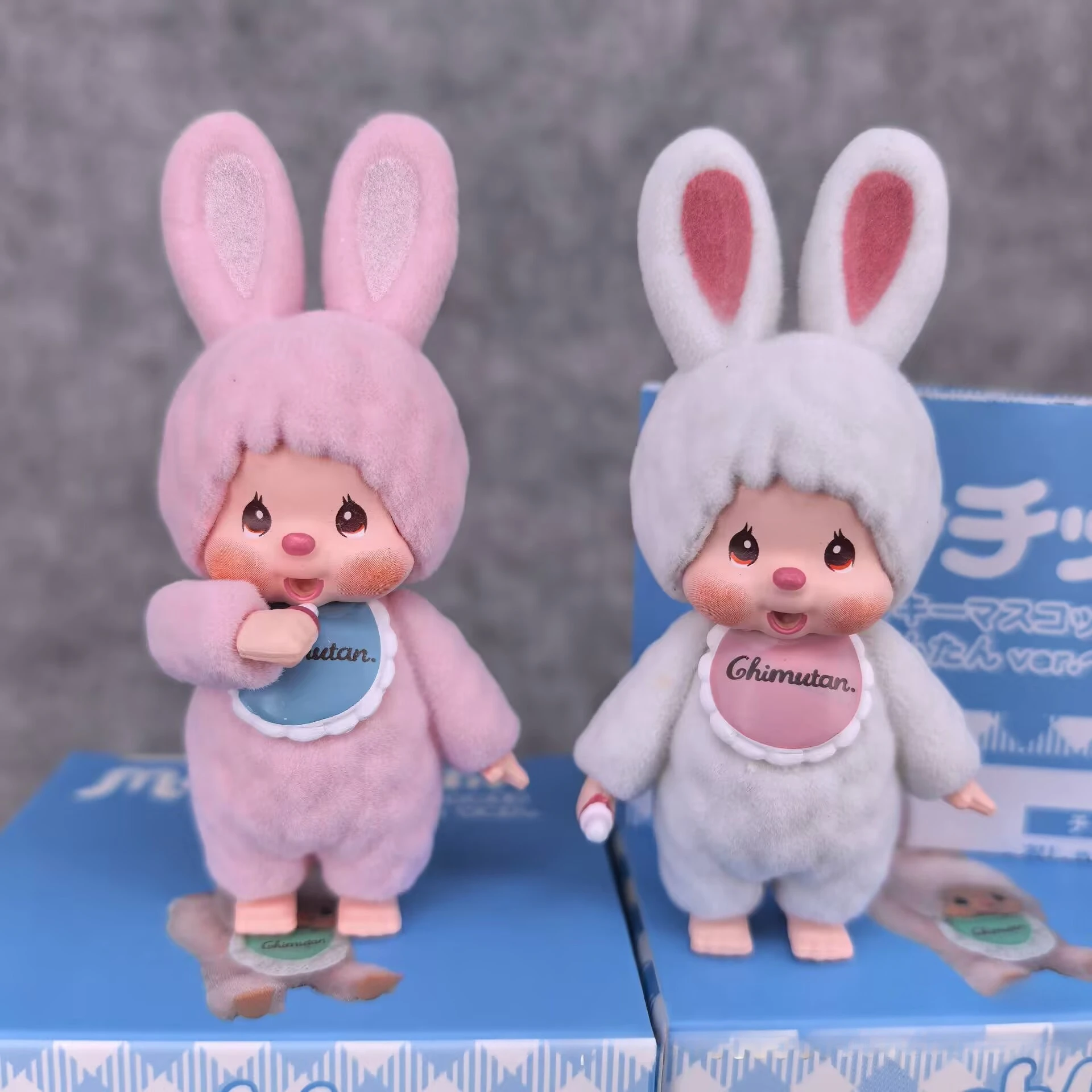 

Moqiqi Flocking Mascot Series слепая коробка Япония ограниченная серия аниме фигурка настольные украшения детские игрушки подарок-сюрприз