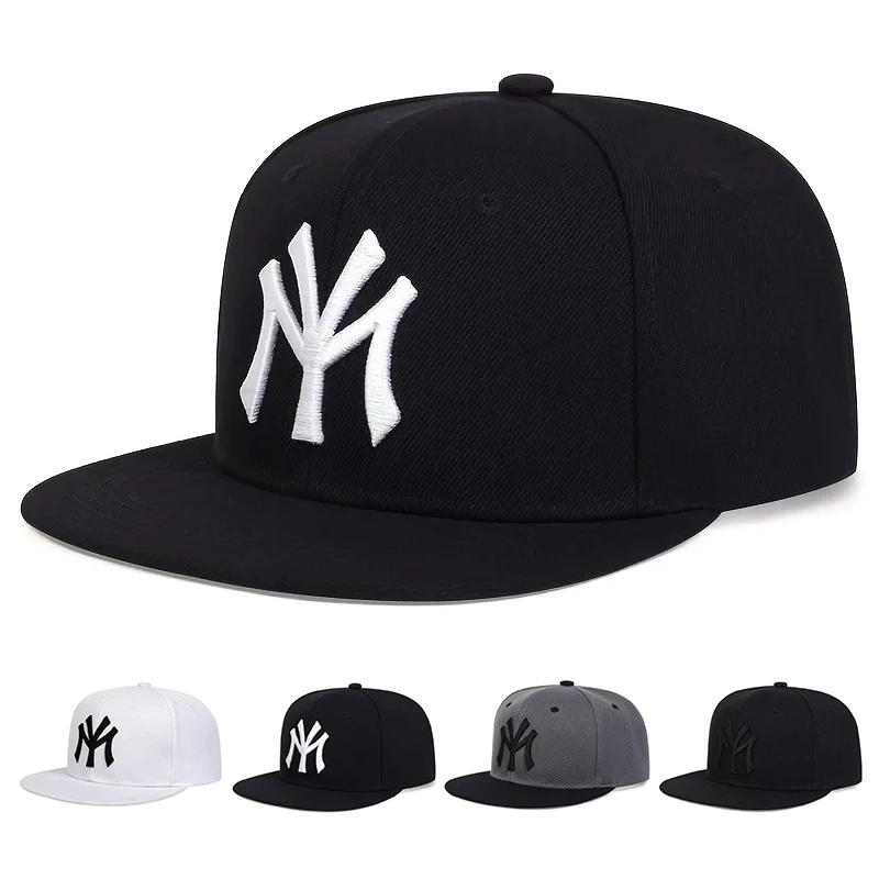 Cappelli hip-hop con ricamo a lettera unisex Berretti da baseball casual regolabili per esterni Cappello sportivo per protezione solare