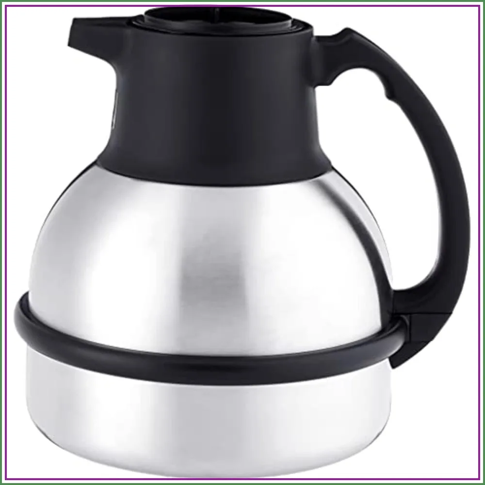 

62 oz Stainless Steel Coffee Server, Insulated Carafe for Hot Beverages