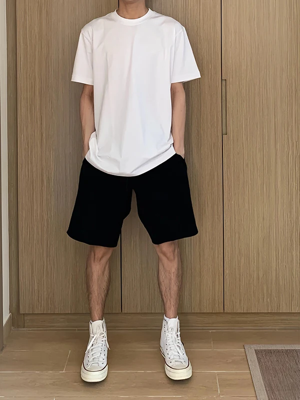 

Мужские летние тонкие спортивные шорты Bla Ice Silk Quick Dry для баскетбола и бега, Cleanfit Four Five Shorts