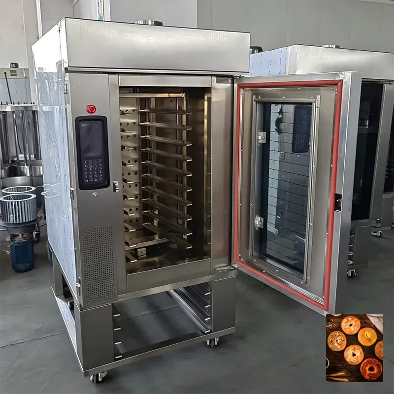 Hot Air Rotary Rack Oven for Bakery Bread Cake Croissant Baking Production Line Also Used for Roast Suckling Pig