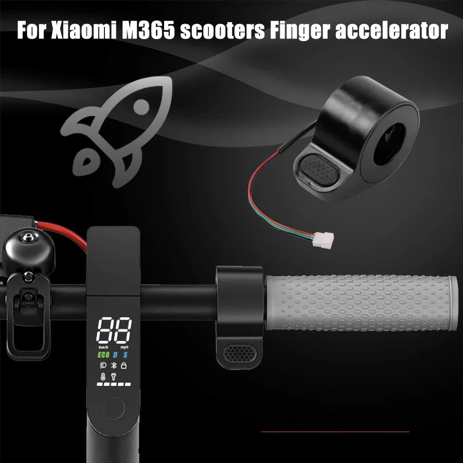 Headlight Light Front Led Lamp for Xiaomi M365 Pro Electric Scooter Throttle Thumb Scooter Finger Throttle Dial M365 Accelerator