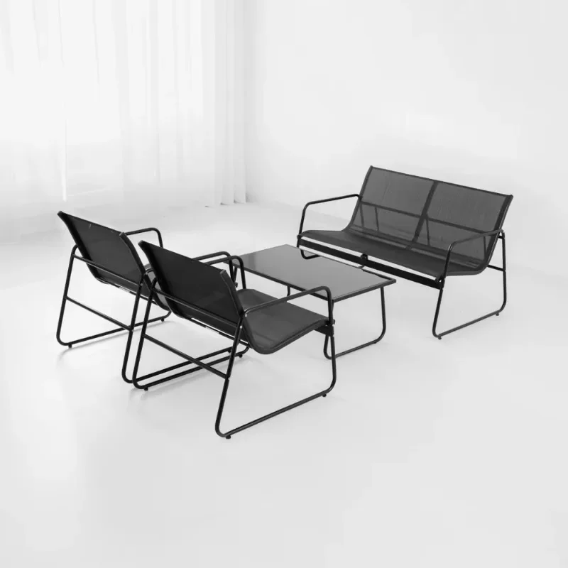 

Garden wrought iron outdoor furniture set tables and chairs for garden dining and conversation