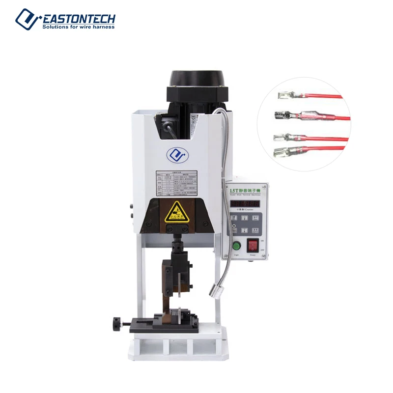 EW-50E Super Mute OTP Semi Automatic Electrical Terminal Crimping Tools Cable Wire Crimping Machine