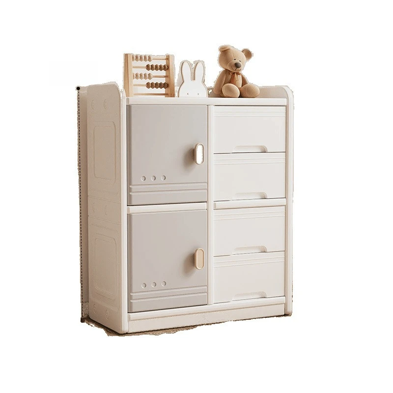 

Children's toy storage rack, floor-to-ceiling household baby product storage cabinet, baby storage sorting