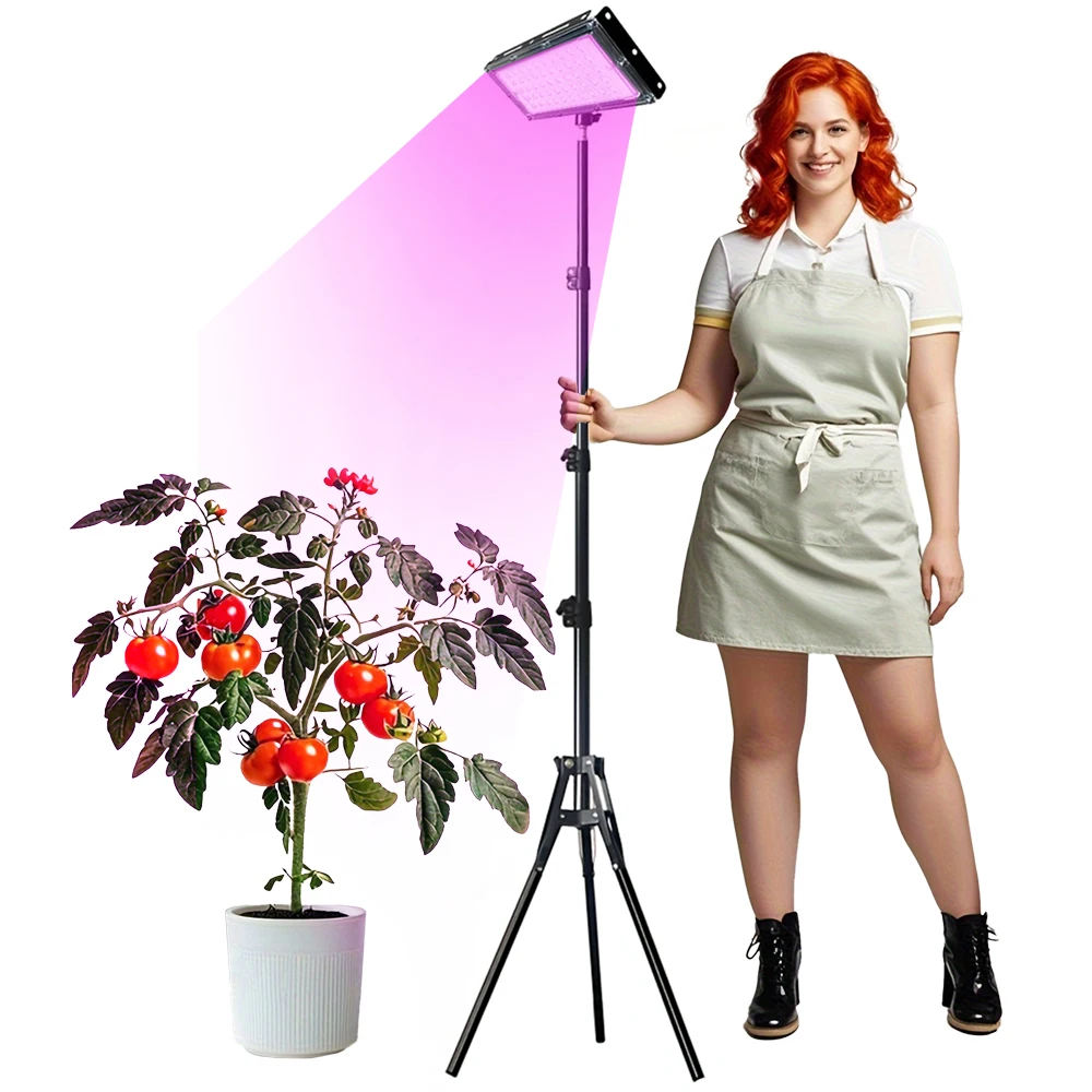 

Grow Lights for Indoor Plants - Auto Timer & Adjustable Tripod Stand, Full Spectrum LED Plant Grow Lamp for Indoor Plant Growing