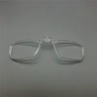 Montura graduada para gafas de ciclismo TR90, adaptador de inserción óptica Flexible, lentes para miopía, gafas de sol deportivas a prueba de viento adecuadas