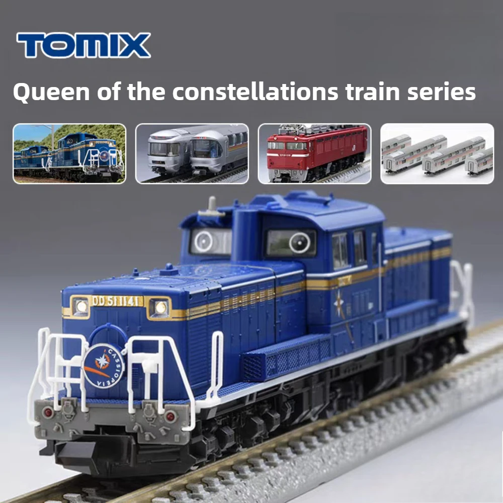 

TOMIX N-type 1/160 Train Model DD51 Locomotive, E26 Cassiopeia Train Multiple Styles Available Train Set Boy's Toy Gift