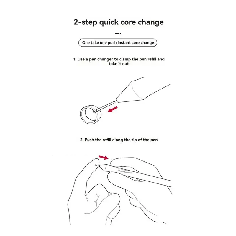 AED5-Replacement Nibs For Remarkable Lamy For BOOX Pen2 For  S22 S21 S8 S7 NOTE20 Stylus Pen Replacement Nib