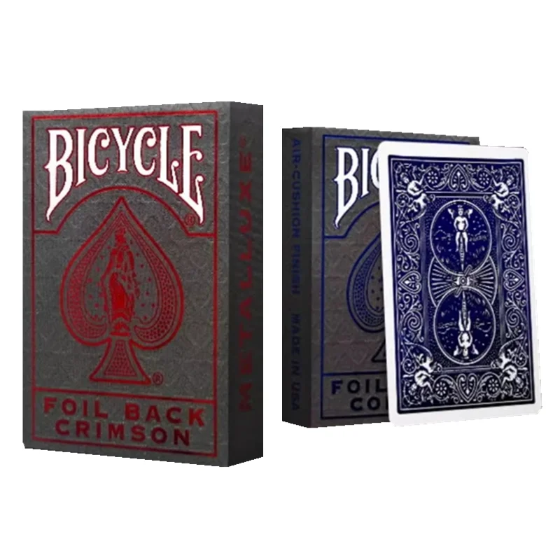 

Bicycle Foil Back Playing Cards Rider Back Deck USPCC Poker Collection Card Games