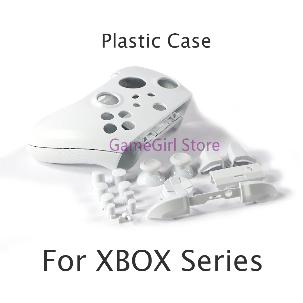 

1set Full Set Plastic Housing Shell Case Front Back Cover with Buttons For Xbox Series X S Controller Replacement