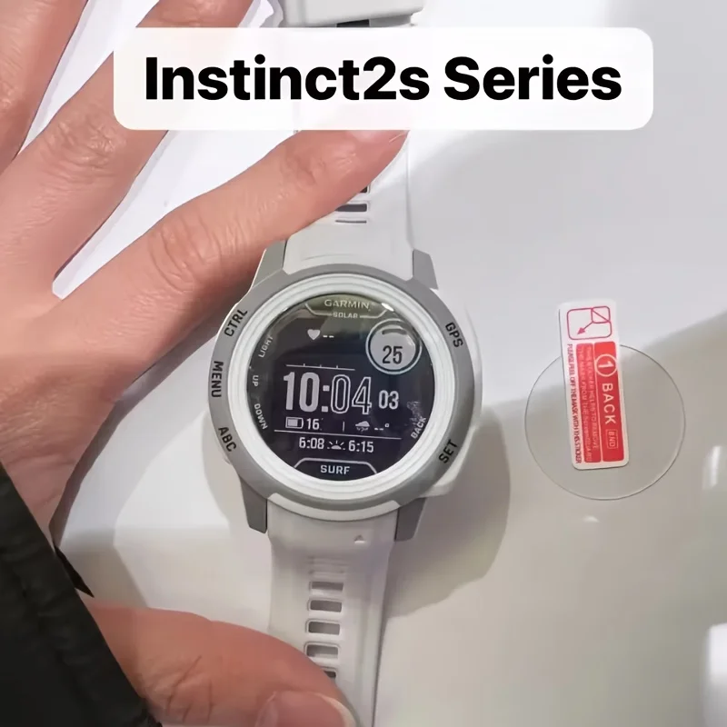 3pcs for Garmin Instinct 2/Dual, 3 Solar 45/50 mm,3 Amoled 45 mm,E 40/45 mm Screen Protector - Smooth Surface, Durable&Flexible