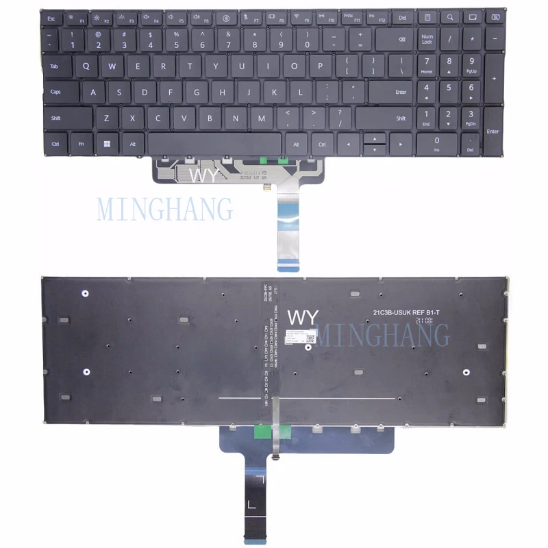 

M New For Huawei MateBook D16 RLEF-16 RLEFG-16 Laptop US Keyboard Backlit