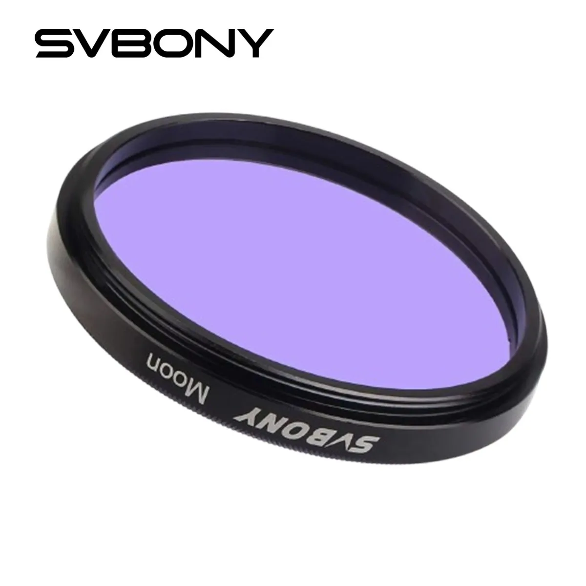 SVBONY Filtr teleskopowy o szerokim spektrum do standardowego 2-calowego gwintu filtra z metalową ramką Szkło optyczne Obserwacja księżyca