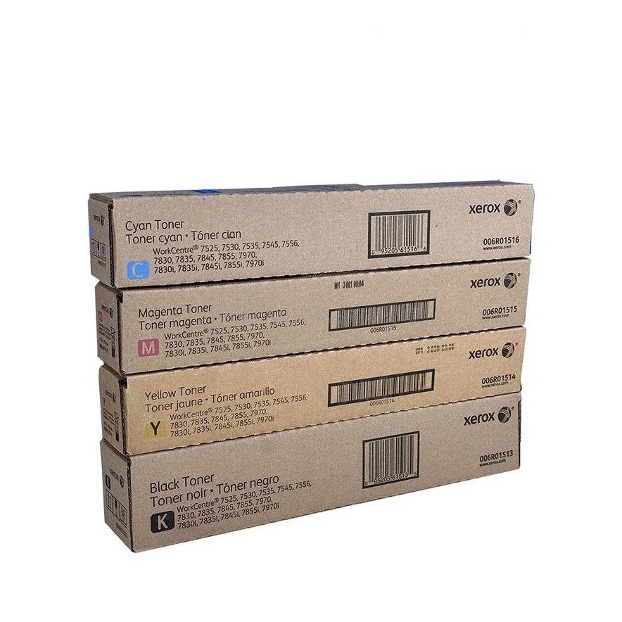 Original New US Version Toner Cartridge 006R01513 006R01516 Xerox WorkCentre 7525 7530 7535 7545 7556 7830 7835 7845 7855